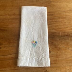 Vintage Linens with Embroidery